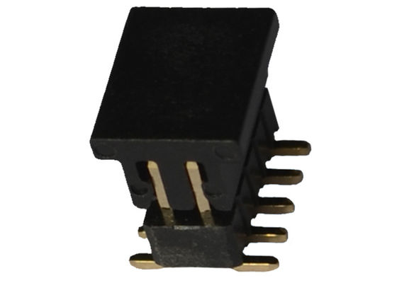 PCBのコネクター1.27mmピッチ1A PA6Tの表面の台紙Pinヘッダー