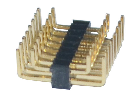 UのタイプPA6T 80Pの倍の列Pinヘッダー1.27mmピッチ