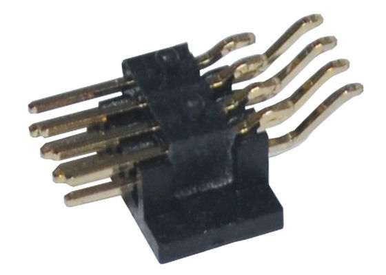 1.27mm直角SMT PA6T金によってめっきされるPinヘッダー500VAC