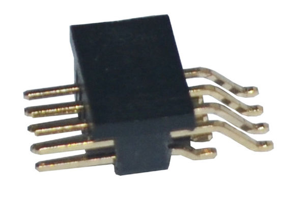 1.27mm直角SMT PA6T金によってめっきされるPinヘッダー500VAC