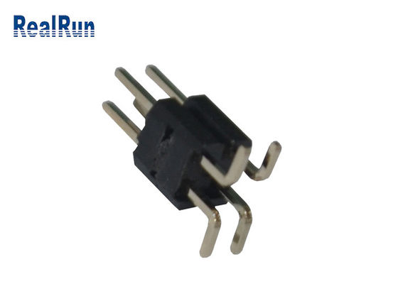 黒い2.0mmピッチPA6T 12 Pin PCBのコネクターの二重列