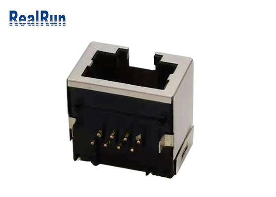 UL94V-0 1.5AMP RJ45モジュラー ジャックのコネクターの金属は保護した