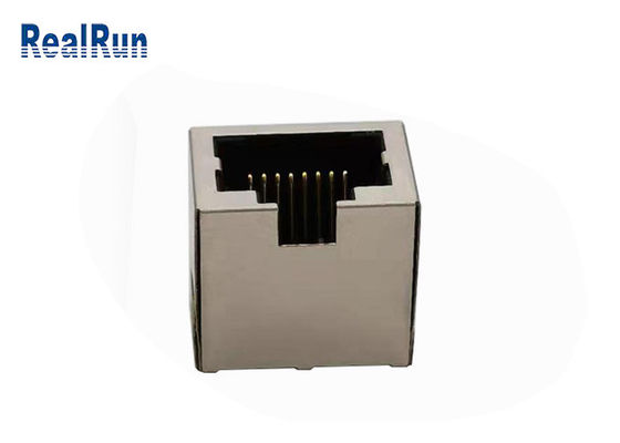 UL94V-0 1.5AMP RJ45モジュラー ジャックのコネクターの金属は保護した