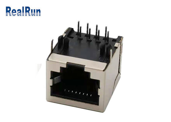 1.5AMP PBT Rj45はモジュラー プラグ10P8Cの女性のソケットを保護した