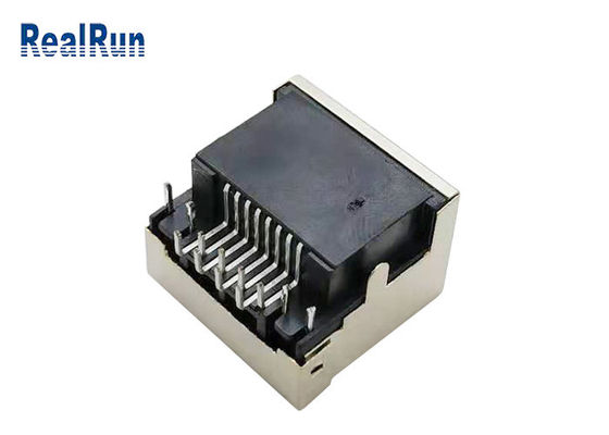 LEDライト1.5Aと直角PCB 8pin RJ45モジュラー ジャックのコネクター