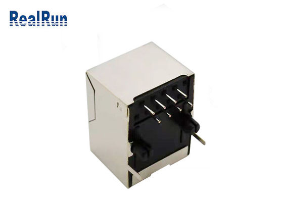 UL94-0 125V Rj45のコネクターの金属は10P8CモジュラーRJ45ジャックを保護した