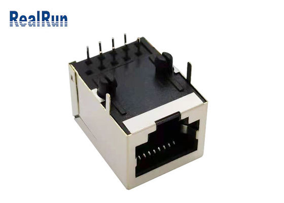 UL94-0 125V Rj45のコネクターの金属は10P8CモジュラーRJ45ジャックを保護した