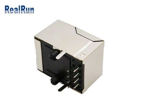LEDのソケットのないPBT UL94V-0 10p8c RJ45ネットワークのソケット125V