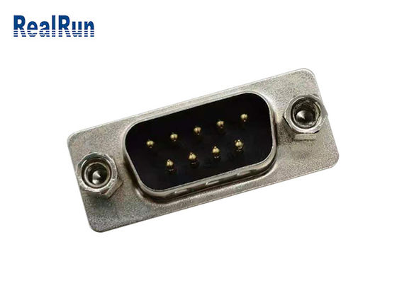 DPの男性1A 9 Pin ISO9001 Dの潜水艦のコネクターPBT 180度Vga