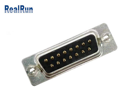 15のPin DのSubminiatureコネクターは接触まっすぐなPBTを押した