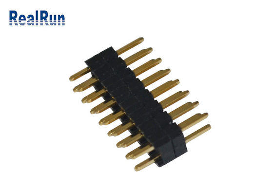 二重列PA6T 3.0AはPinヘッダーのコネクター2.54mmピッチを浸す