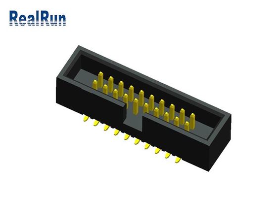 コネクター1.27mmピッチSMT箱ヘッダーに乗るUL94V-0 PA6T板