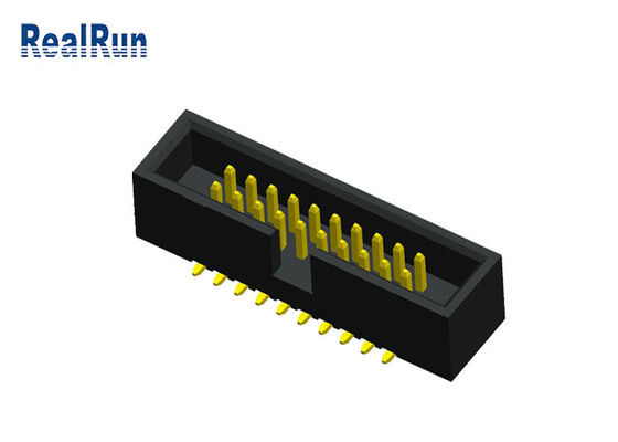 コネクターに乗るSGS LCP PA6T PBT SMT箱ヘッダー1.27mmワイヤー