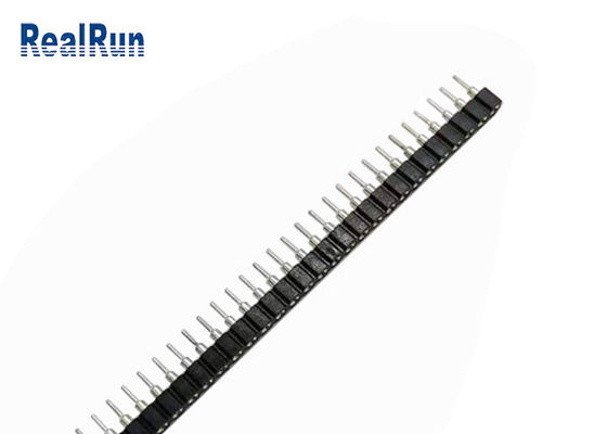 真鍮CuZn36Pb3すくい40P女性Pinヘッダー2.54mmの単一の列