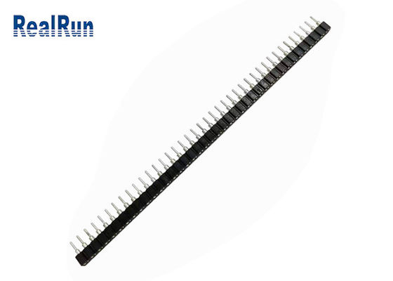 真鍮CuZn36Pb3すくい40P女性Pinヘッダー2.54mmの単一の列