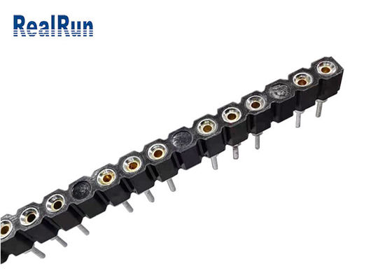 ピッチ2.54mm 180程度まっすぐなPinヘッダーUL94V-0 1*30 Pin