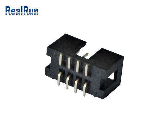縦PCB 2.54mm SMT箱ヘッダー2*4 8 PinははんだPA6Tを機械で造った