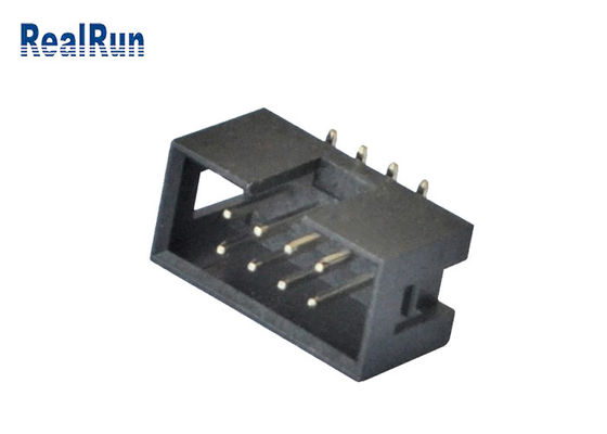 縦PCB 2.54mm SMT箱ヘッダー2*4 8 PinははんだPA6Tを機械で造った