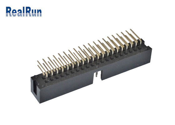 縦PCB 2.54mm SMT箱ヘッダー2*4 8 PinははんだPA6Tを機械で造った