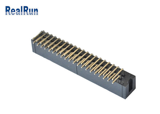 縦PCB 2.54mm SMT箱ヘッダー2*4 8 PinははんだPA6Tを機械で造った