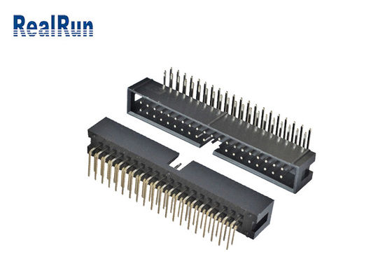 縦PCB 2.54mm SMT箱ヘッダー2*4 8 PinははんだPA6Tを機械で造った
