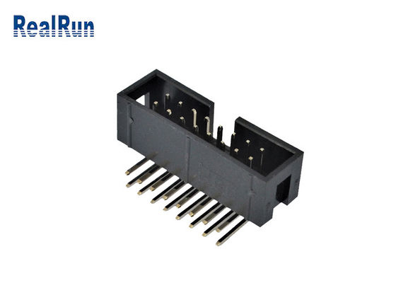 2.54mm IDC PCBの男性プラグのコネクター9.0mmの高さ男性箱ヘッダー
