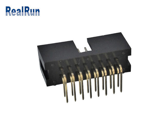 2.54mm IDC PCBの男性プラグのコネクター9.0mmの高さ男性箱ヘッダー