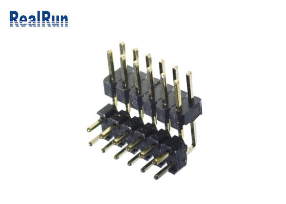 H2.0真鍮PBT PA6T Pinヘッダーのコネクターの二重列2*6 Pin SGS