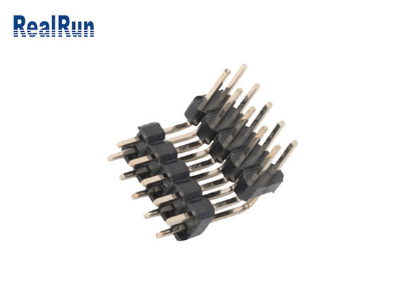 PA6T PBT LCP真鍮Pinヘッダー10P DC500V 2の列ヘッダーのコネクター