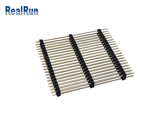 まっすぐのPBT LCP PA6T 40Pの二重列Pinヘッダーの3プラスチックAu 3U」