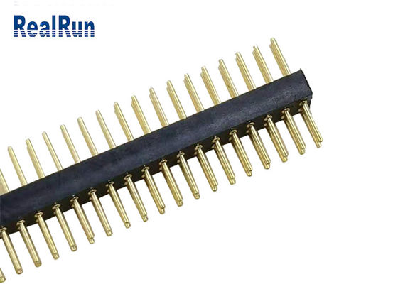 Pinヘッダーまっすぐな70P LCP UL94V-0のあたりのPA6T PPS 1.9mmの高さ