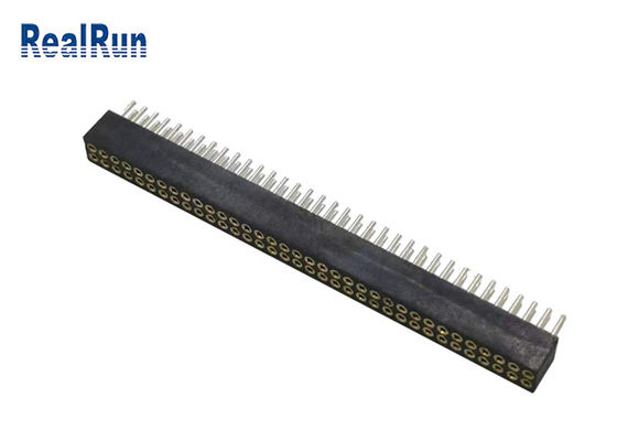 女性PinヘッダーUL94V-0ポリエステル黄銅H59-3 PA6TのあたりのPPS LCP