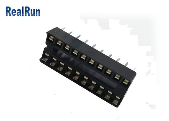 カード コネクター1000VAC 14 Pinヘッダーのコネクター2.54mm ICの間隔をあける7.62mmの列