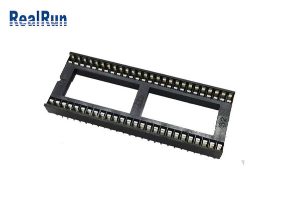 15.24列PBT 52P ICのソケットUL94V-0女性ヘッダーのコネクター