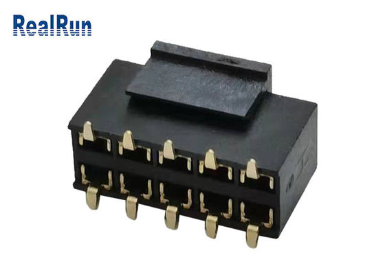 LCP PA6T 30mのオーム女性ヘッダーのコネクターH7.1 SMD 2×5 Pin ISO9001