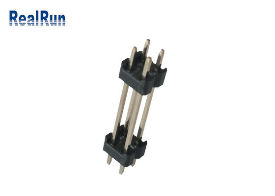 PA6T DC 0.75 PinヘッダーのコネクターH2.5 4P PCBの男性DC 0.75Aをはんだ付けしなさい