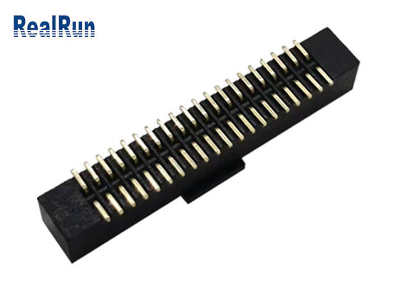 LCP帽子が付いている真鍮PA6TヘッダーのIdcのコネクターの男性40 Pin SMD Pin箱DC2A