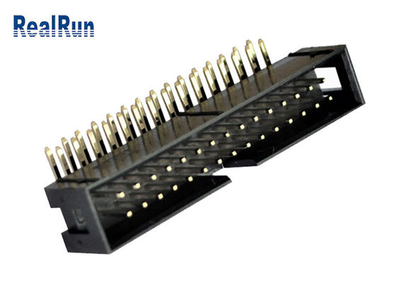 コネクターISO9001真鍮PCBヘッダーのソケットに乗る2*15P LCP PA9Tケーブル