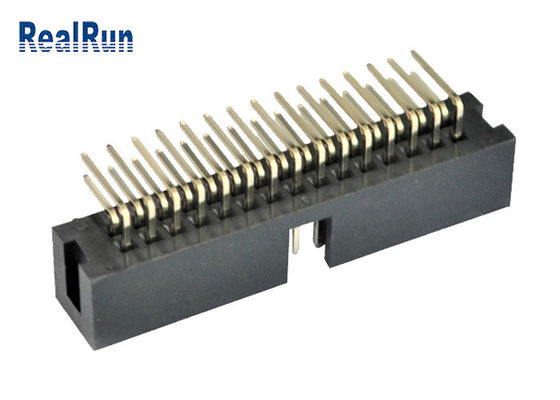 コネクターISO9001真鍮PCBヘッダーのソケットに乗る2*15P LCP PA9Tケーブル