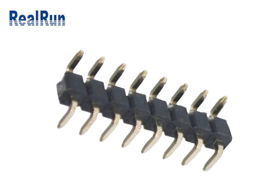 LCP PBT直角ヘッダーのコネクターUL94V-0 2.54mmの酸化抵抗