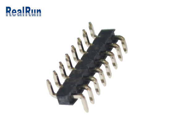 LCP PBT直角ヘッダーのコネクターUL94V-0 2.54mmの酸化抵抗