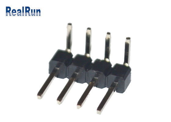 機械で造られた分離したPCBのオス・コネクタPA6T PBT LCP直角Pinヘッダー
