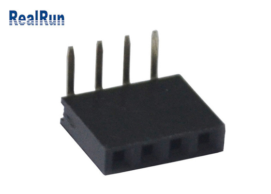 VCD PBT PA6T PCBの女性のソケットのコネクター8.5mmの高さUL94V-0