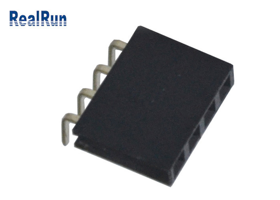 VCD PBT PA6T PCBの女性のソケットのコネクター8.5mmの高さUL94V-0