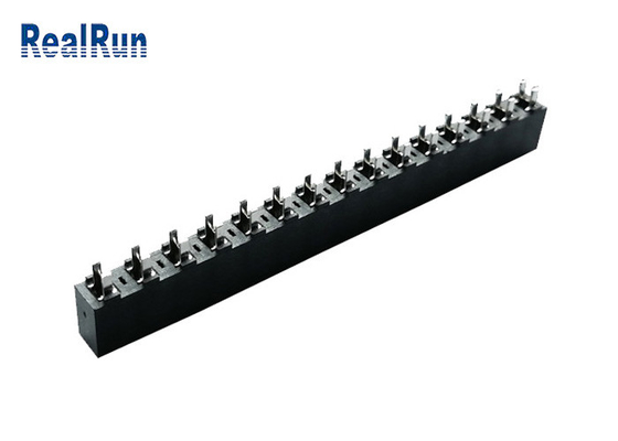 LCP SmtヘッダーのコネクターDC500VはPBT PA6Tにスズメッキをする溶接1*15Pを浸す