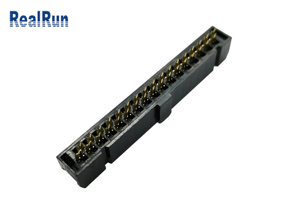 2.54Mmピッチの金の抜け目がない絶縁体3.0Aに乗る34P PBT IDCのコネクター ワイヤー
