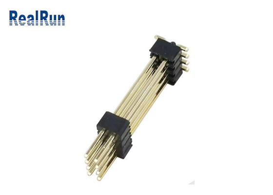 二重層PinヘッダーのコネクターDC500V横のSMT PA6T