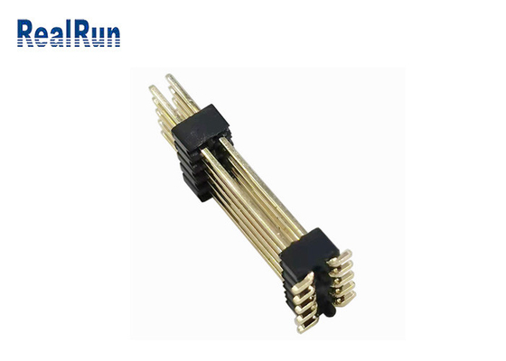 二重層PinヘッダーのコネクターDC500V横のSMT PA6T