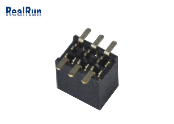 ISO9001コネクターに乗る女性ヘッダーのコネクター1.27mm PCBの表面の台紙板