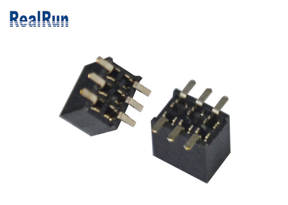 ISO9001コネクターに乗る女性ヘッダーのコネクター1.27mm PCBの表面の台紙板